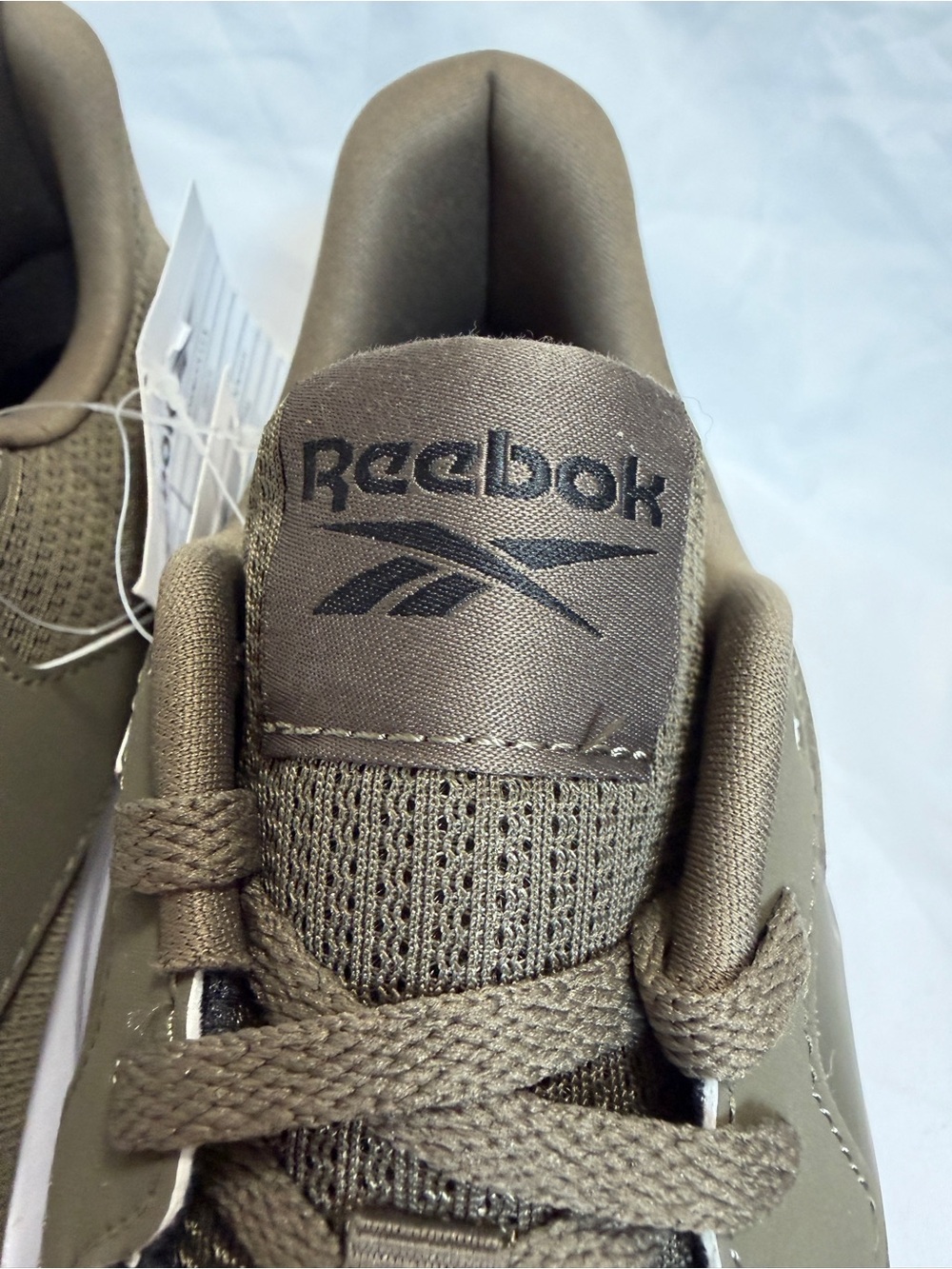 Reebok Men’s Olive Green Lace-Up Sneakers